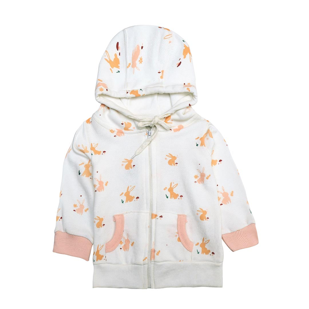 LONG SLEEVE HOODIE KANGRO POCKET JACKET 7484