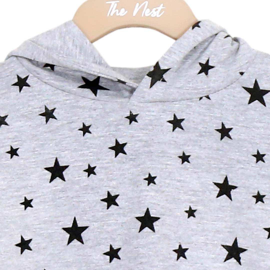 LONG SLEEVE T-SHIRT WITH HOOD 7527