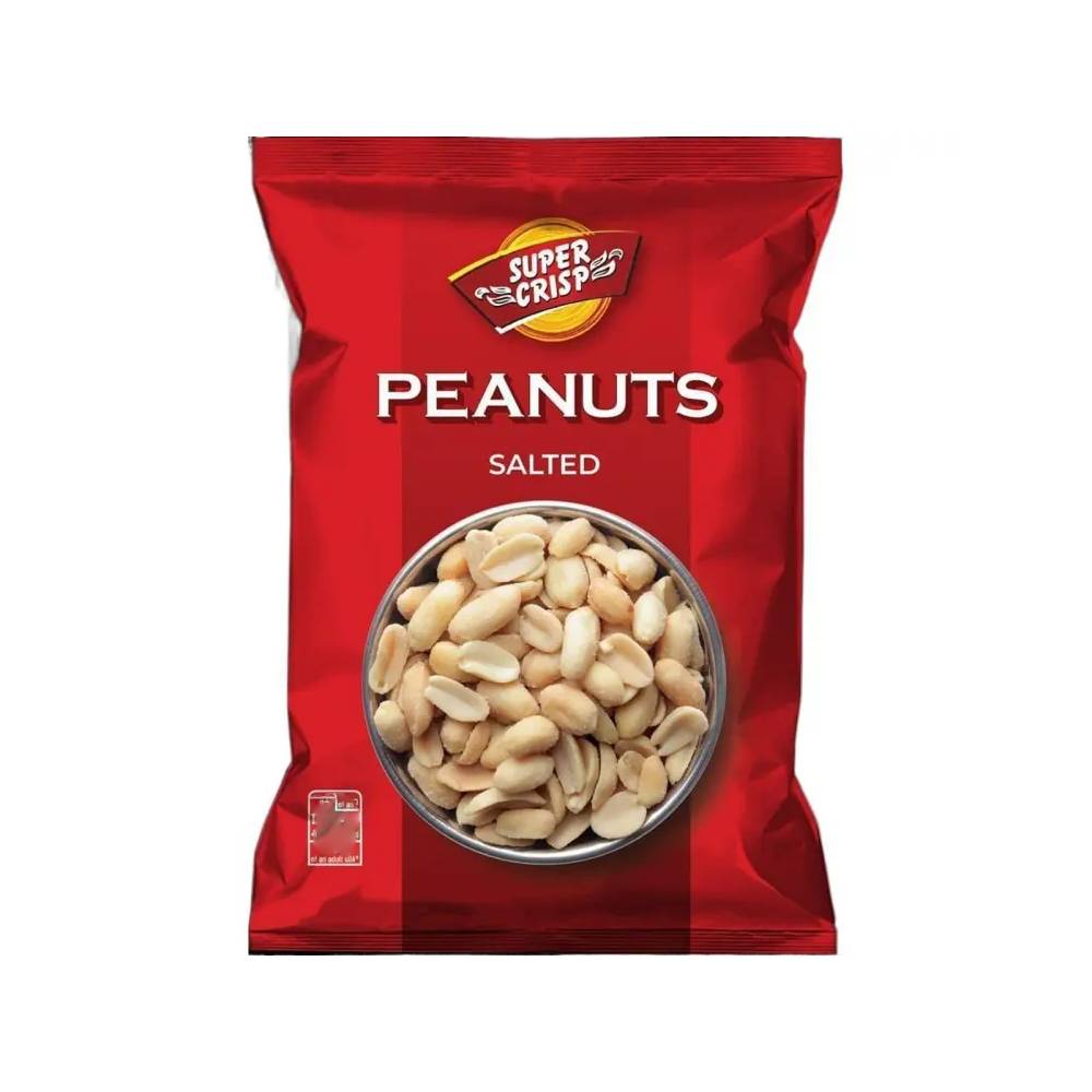 SUPER CRISP PEANUTS FRIED SALTED 27GM – Al-Fatah